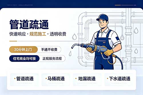 小店管道疏通