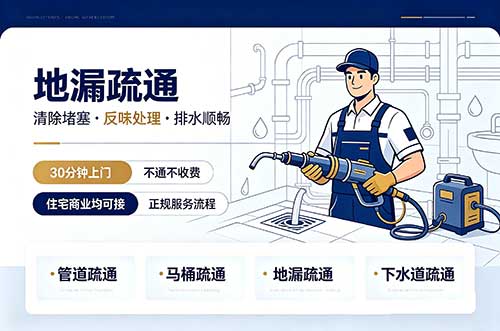 小店地漏疏通