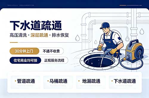 小店下水道疏通