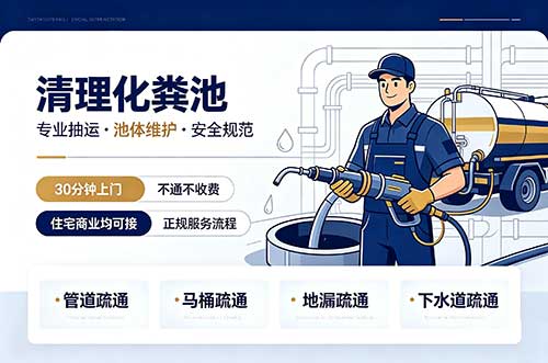 小店清理化粪池